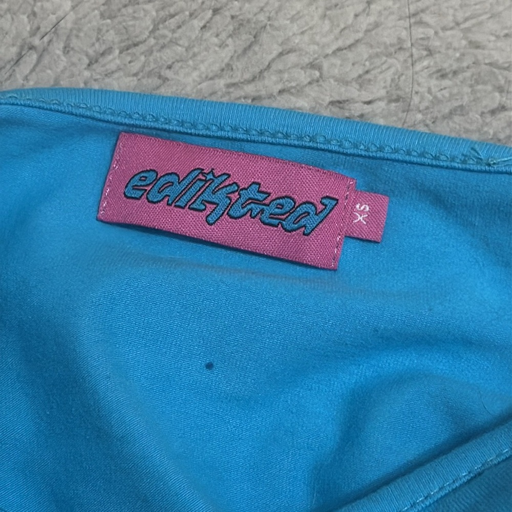 Blue Edikted Tank Top - Picture 2 of 3